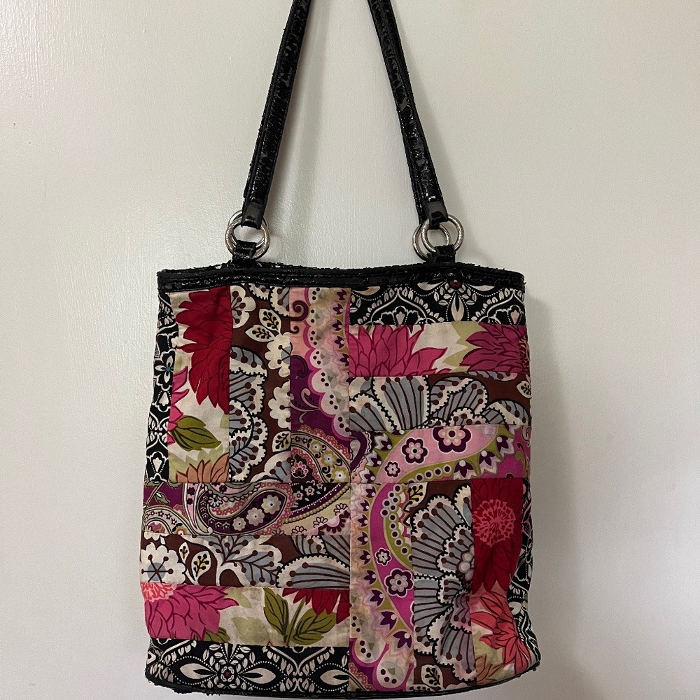 Vera Bradley multicolored tote bag